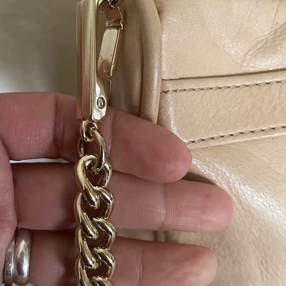 Rebecca Minkoff cream beigeLeather Crossbody Bag XL - Picture 8 of 14